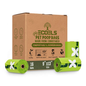 24 Rolls Compostable Dog Poo Bags - 360 Bags