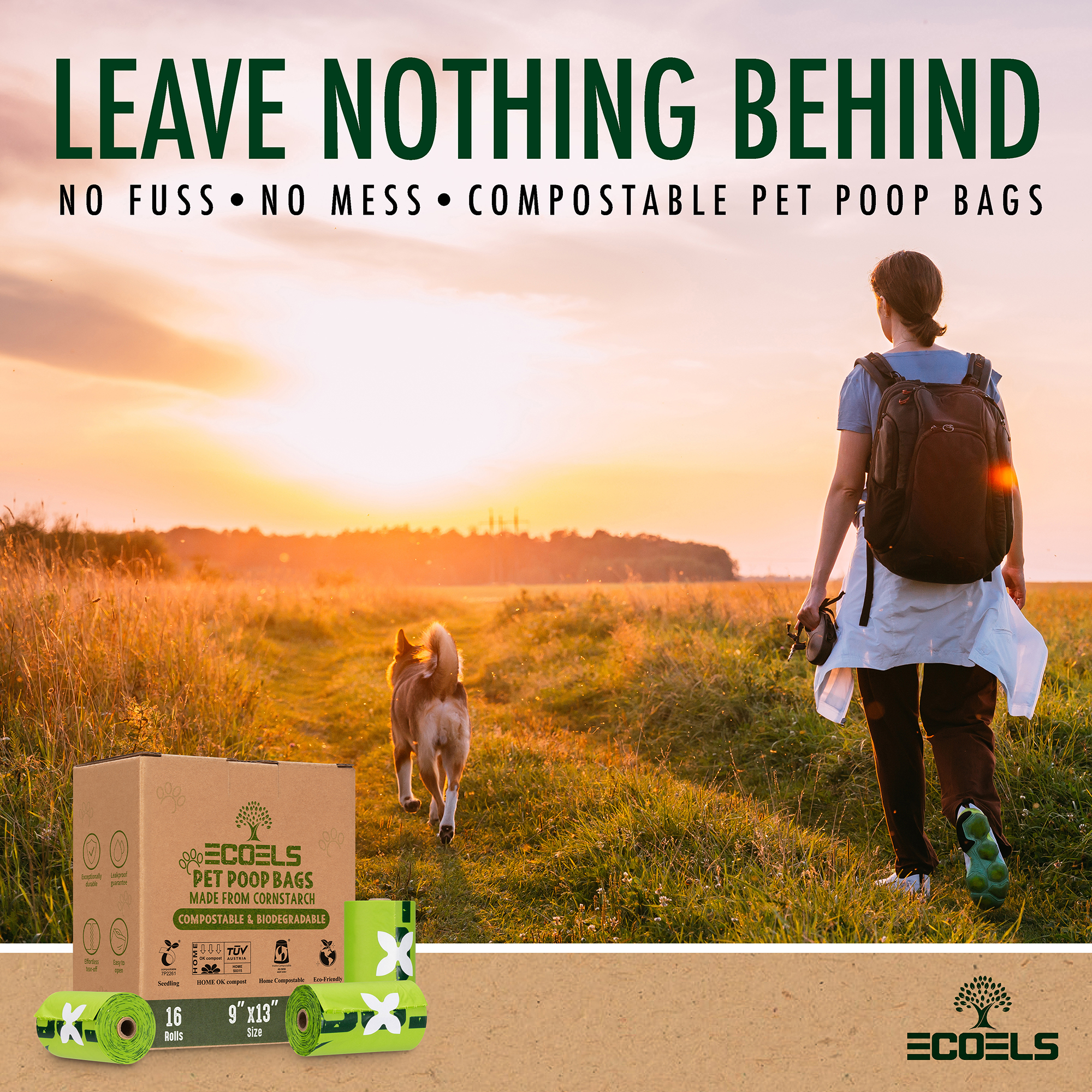 16 Rolls Compostable Dog Poo Bags - 240 Bags - Image 7